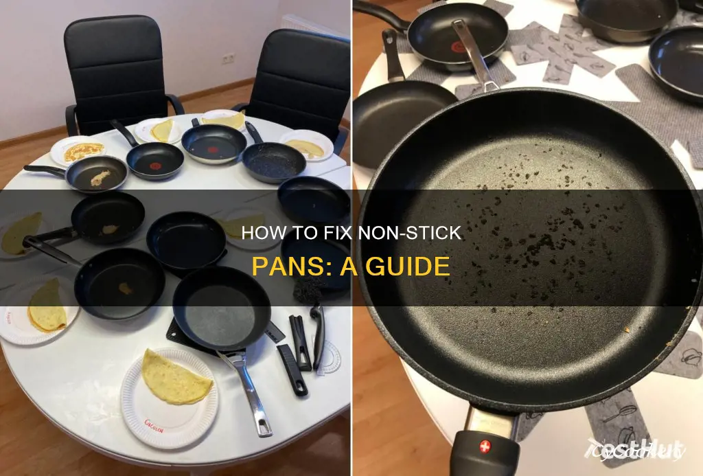 can a non stick pan be repaired
