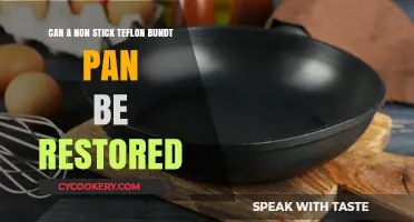 Restoring Non-Stick Teflon Bundt Pans: Is It Possible?
