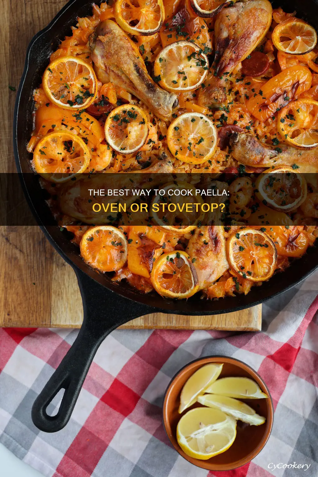 can a paella pan go in the oven