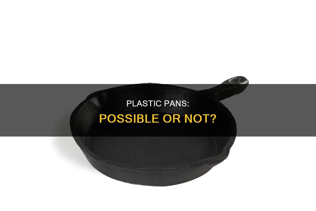 can a pan be plastic