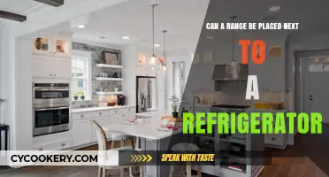 Can You Safely Place a Range Next to a Refrigerator?