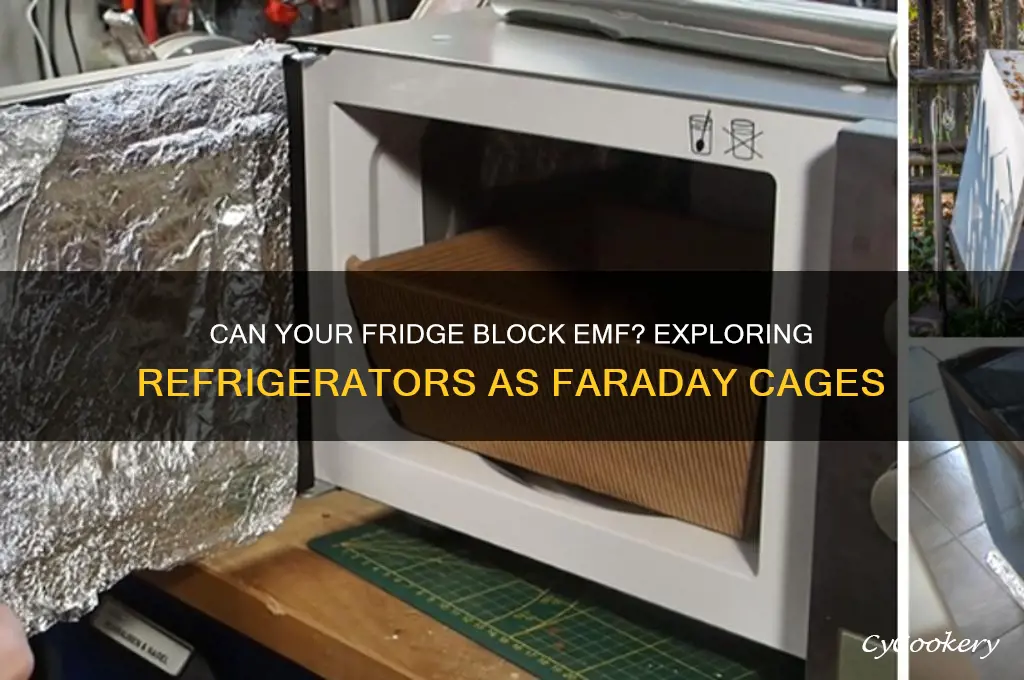 can a refrigerator be a faraday cage