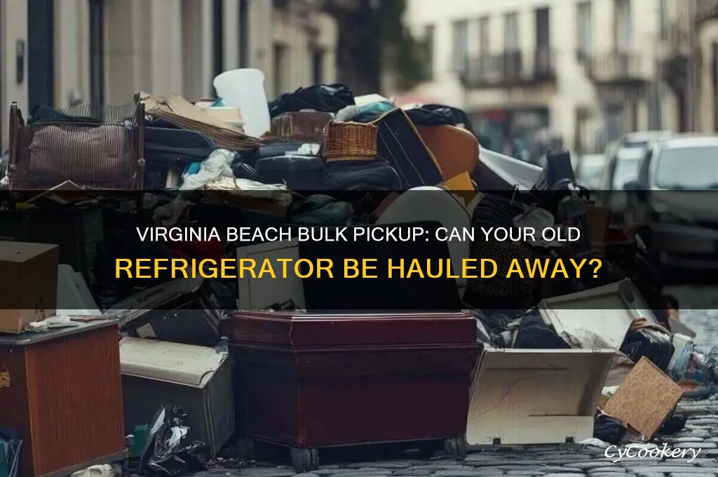 can a refrigerator be bulk pick up in virginia beach