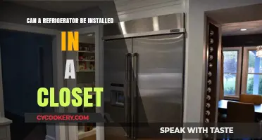 Can You Install a Refrigerator in a Closet? Pros, Cons, and Tips