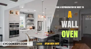 Can a Refrigerator Safely Be Installed Next to a Wall Oven?
