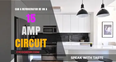 Can a Refrigerator Safely Run on a 15 Amp Circuit?