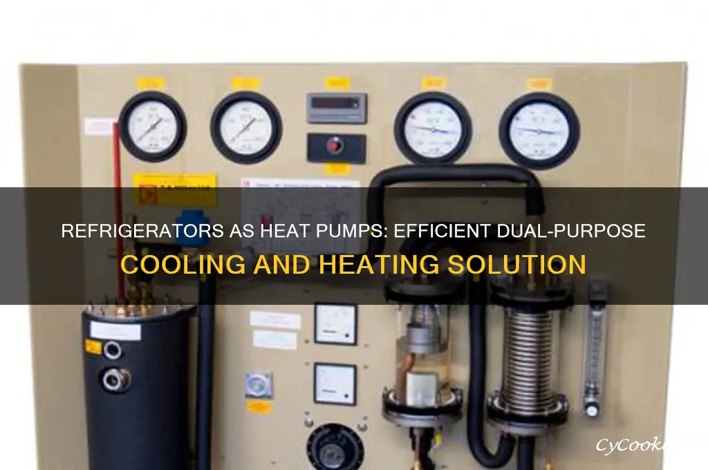 can a refrigerator be used as a heat pump