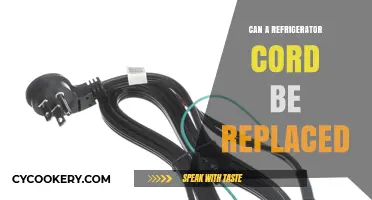 Replacing a Refrigerator Cord: DIY Guide and Safety Tips