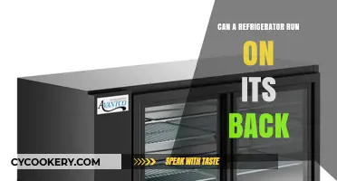 Can Refrigerators Operate Safely When Placed on Their Back?