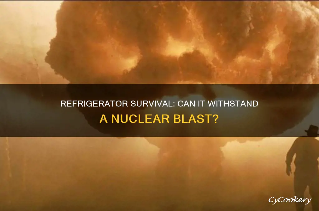can a refrigerator survive a nuclear bomb