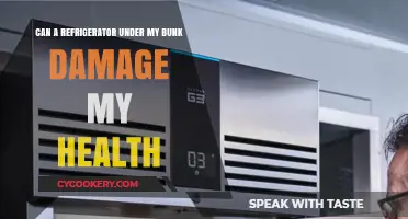 Refrigerator Under Bunk: Potential Health Risks and Safety Concerns