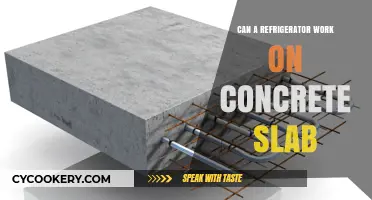 Can Refrigerators Operate Efficiently on Concrete Slabs? Find Out Here