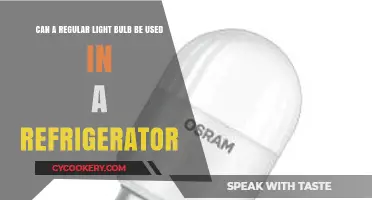 Using Regular Light Bulbs in Refrigerators: Safe or Risky Choice?