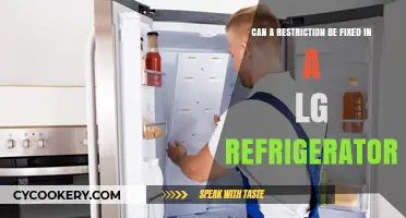 Fixing Restriction Issues in Your LG Refrigerator: A Comprehensive Guide