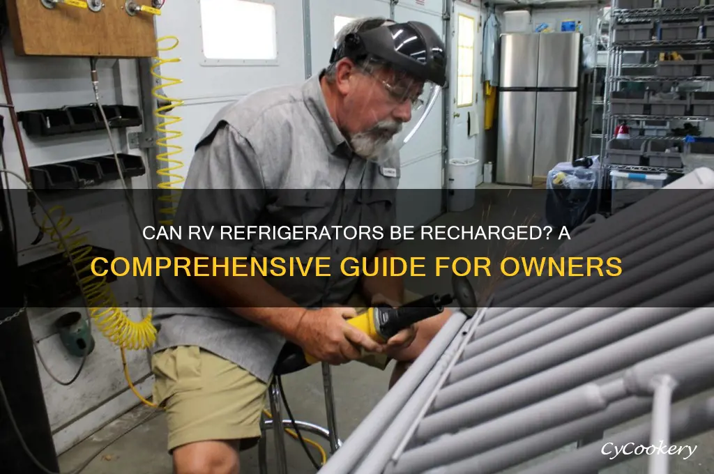 can a rv refrigerator be recharged
