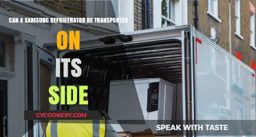 Can You Transport a Samsung Fridge on Its Side? Tips