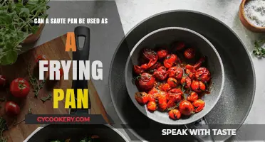 Saute Pan vs Frying Pan: What's the Difference?