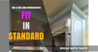 Can a Sub-Zero Fridge Fit in Standard Kitchen Cabinets?