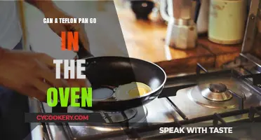 Teflon Pan in the Oven: Safe or Not?