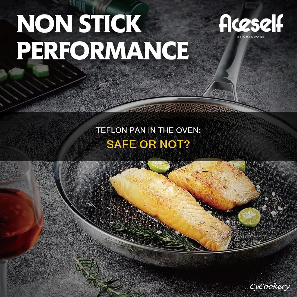 can a teflon pan go in the oven