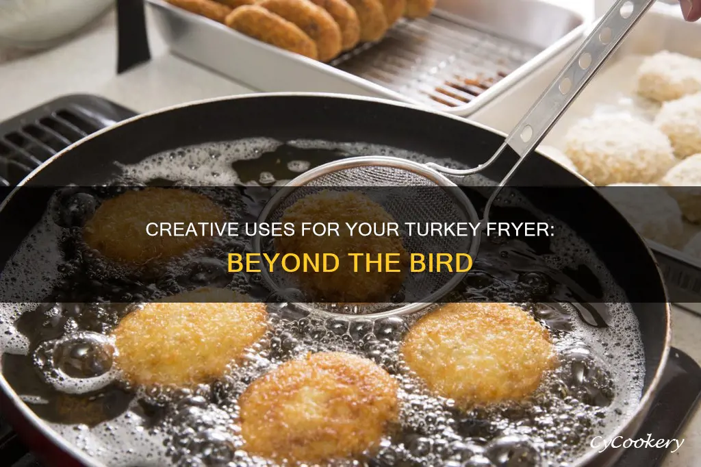 can a turkey fryer be used for other things