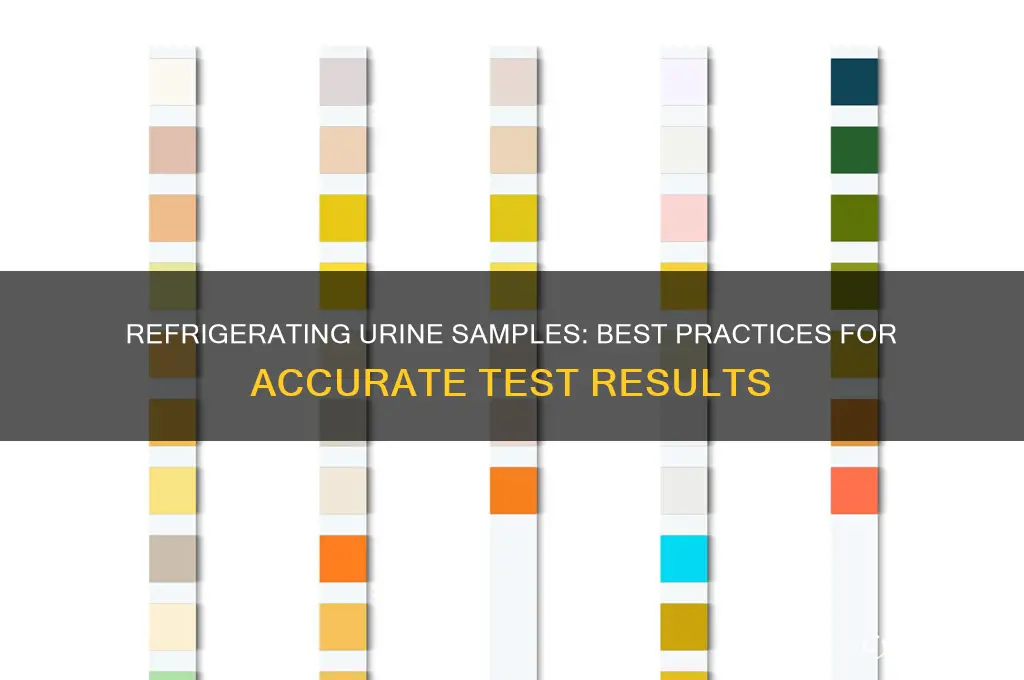 can a urine sample be refrigerated