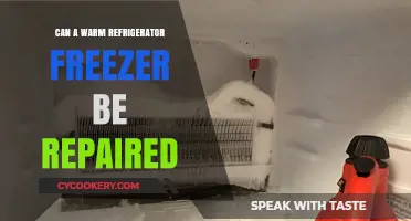 Repairing a Warm Refrigerator Freezer: Solutions and Troubleshooting Tips