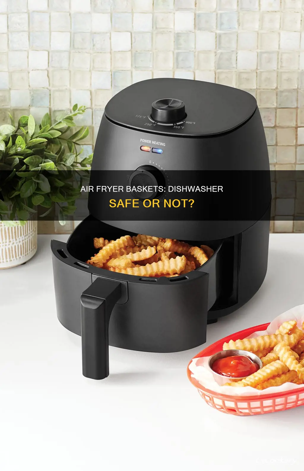 can air fryer baskets go in the dishwasher