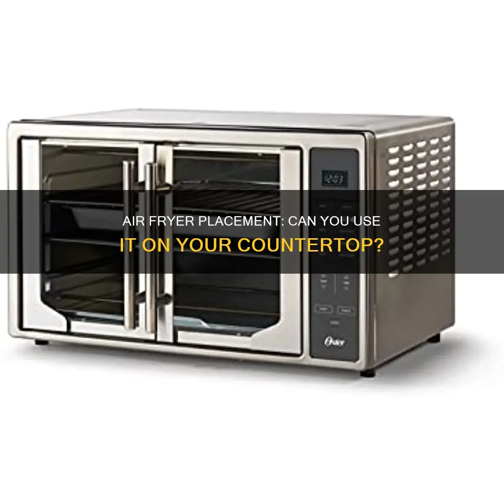 can air fryer be used on countertop