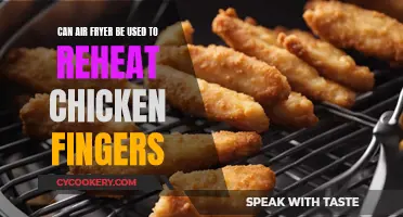 Reheating Chicken Fingers: Air Fryer Magic