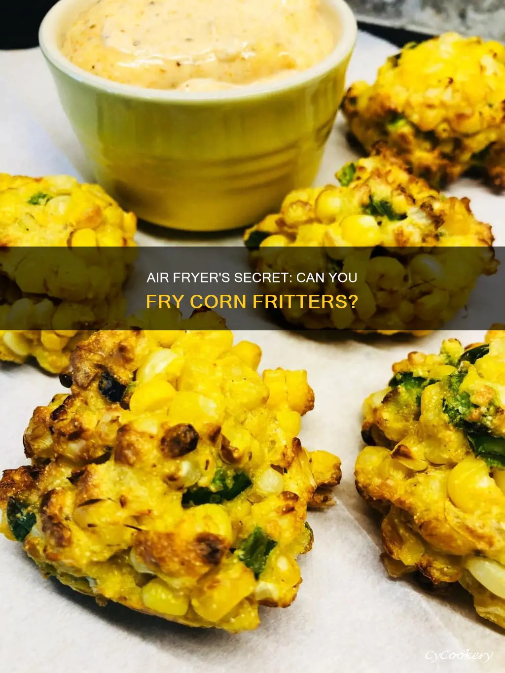 can air fryer cook corn fritters