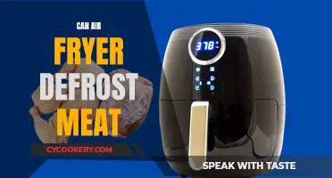 Air Fryer Defrosting: A Quick Way to Thaw Meat