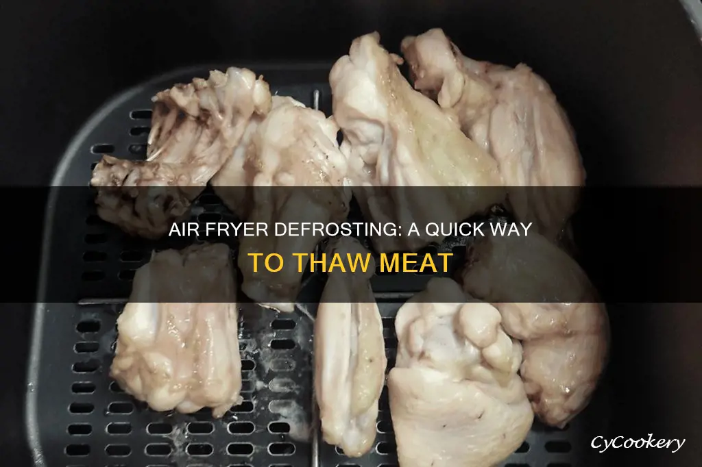 can air fryer defrost meat