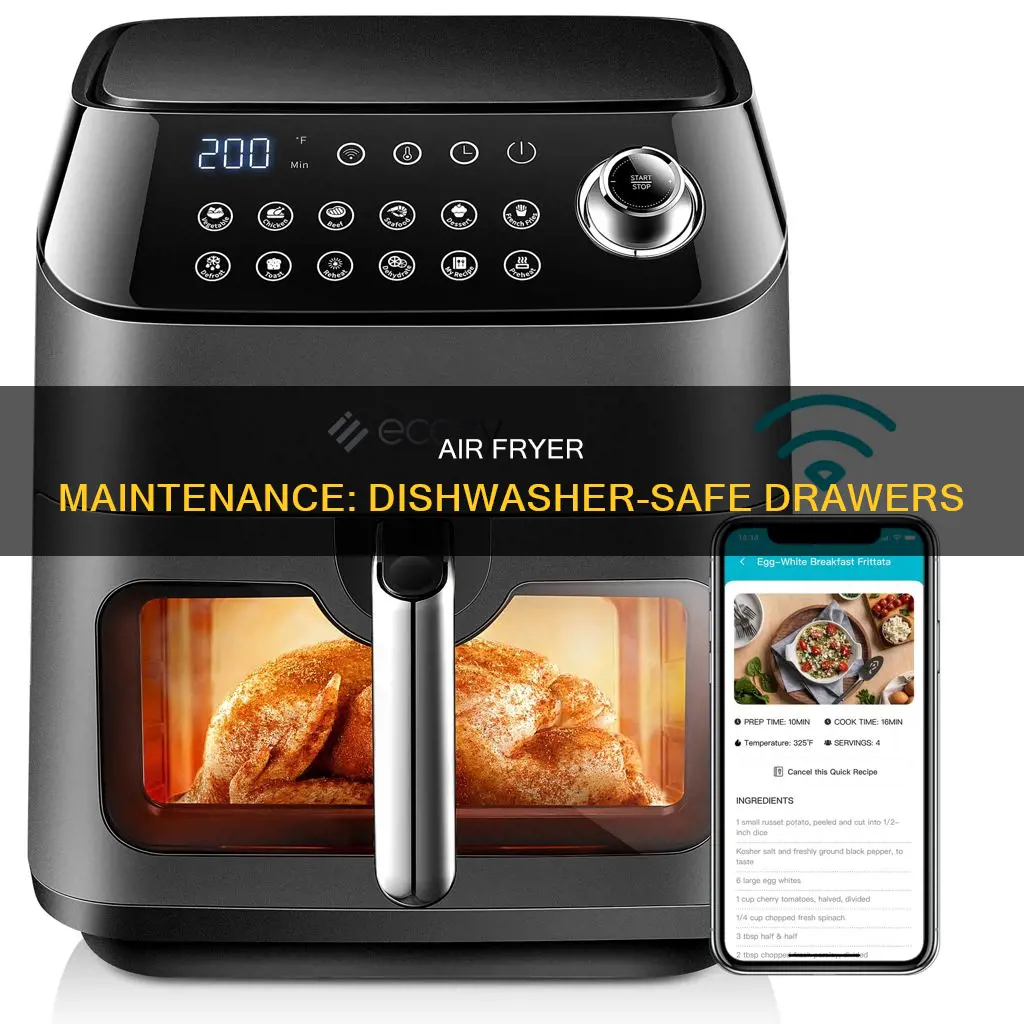 can air fryer drawer go in dishwasher