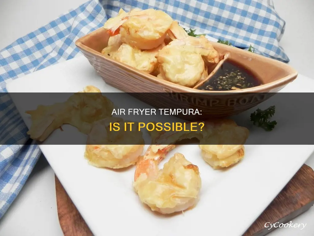 can air fryer make tempura