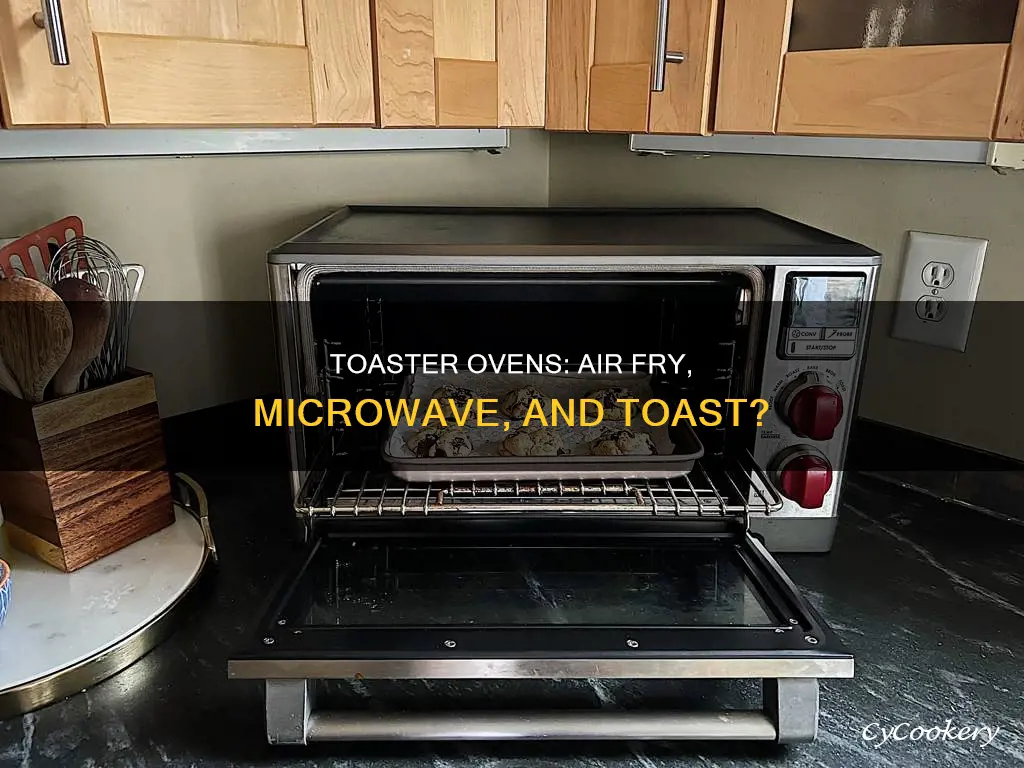 can air fryer microwave toaster ovens also toast bread