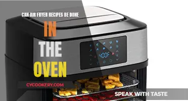 Air Fryer Recipes: Can You Use an Oven Instead?