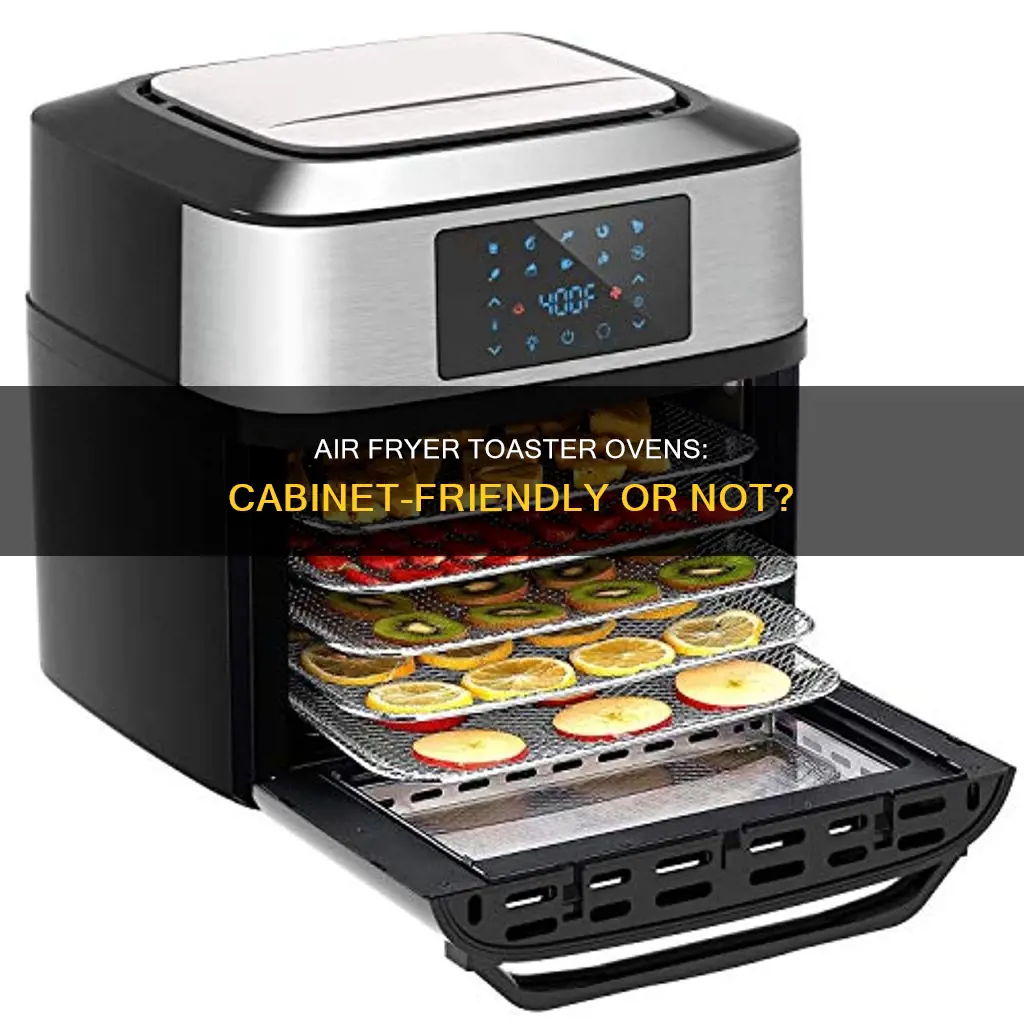 can air fryer toaster oven be built in cabinet