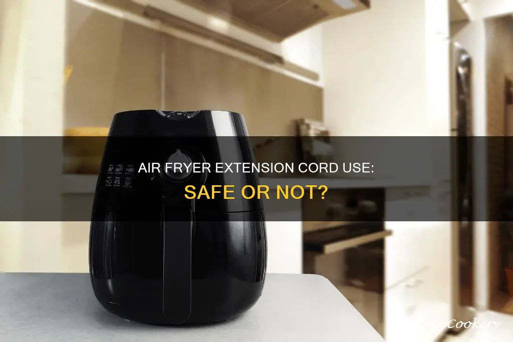 can air fryer use extension cord