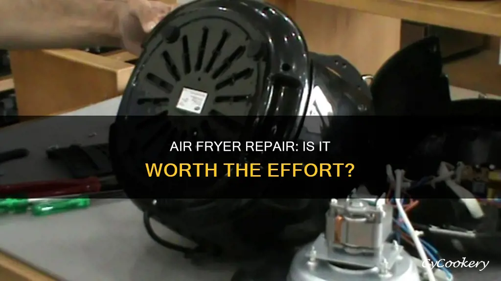 can air fryers be repaired