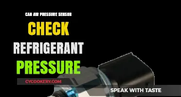 Can Air Pressure Sensors Accurately Measure Refrigerant Pressure?