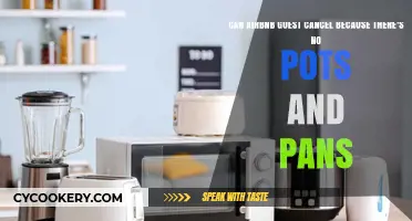 Airbnb Guests: No Pots and Pans, Can I Cancel?