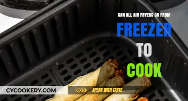 Air Fryer Versatility: Freezer to Cook in One Step?