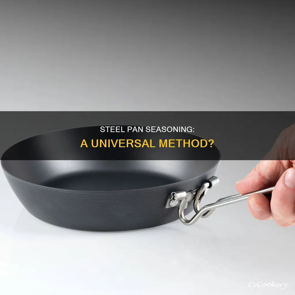 can all carbon steel pans be seasoned the same