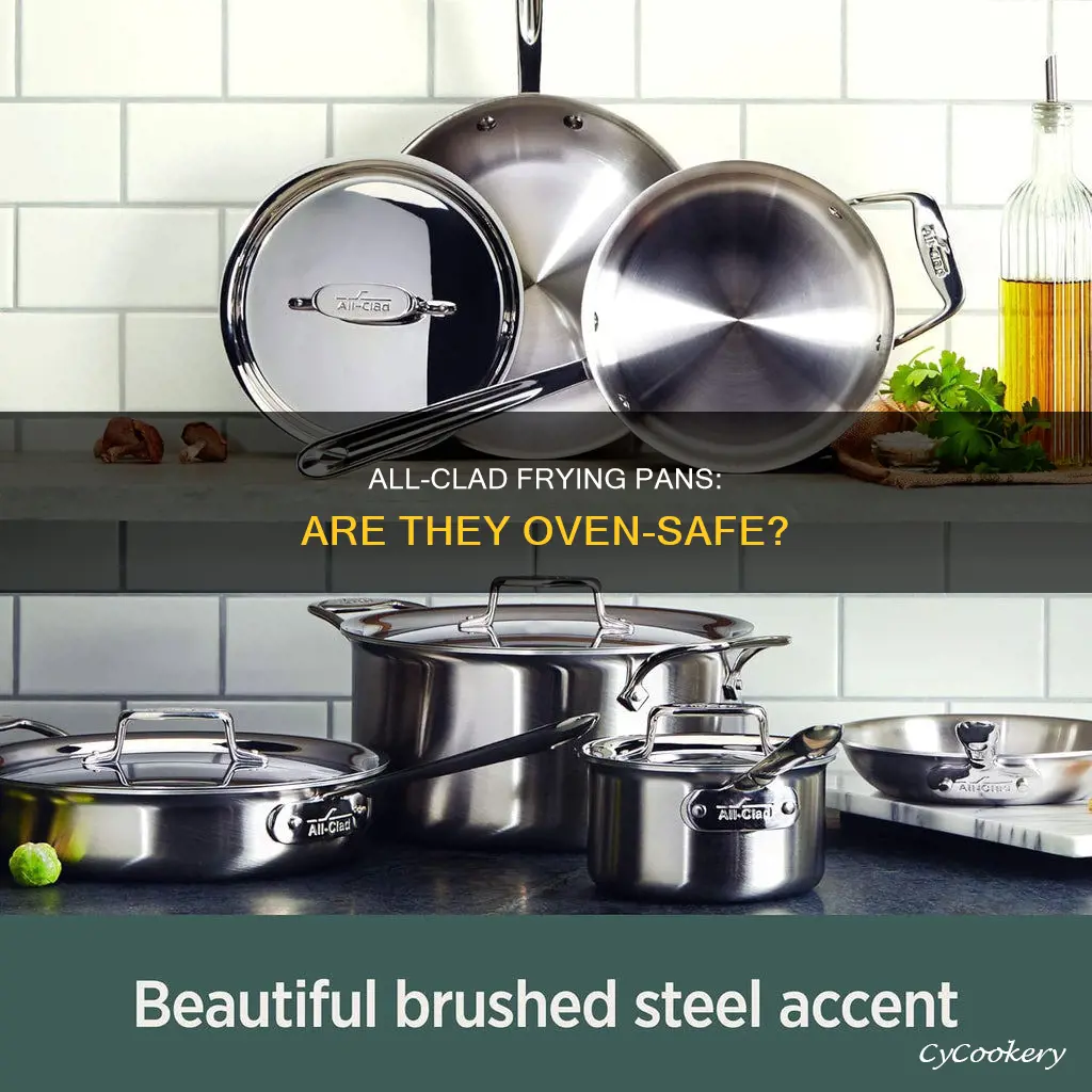 can all clad frying pans go in the oven