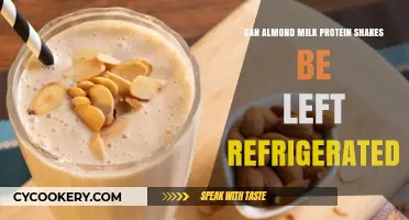 Refrigerating Almond Milk Protein Shakes: Safe Storage Tips and Shelf Life