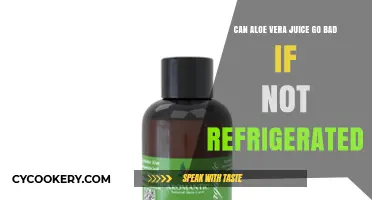 Does Aloe Vera Juice Spoil Without Refrigeration? Shelf Life Explained