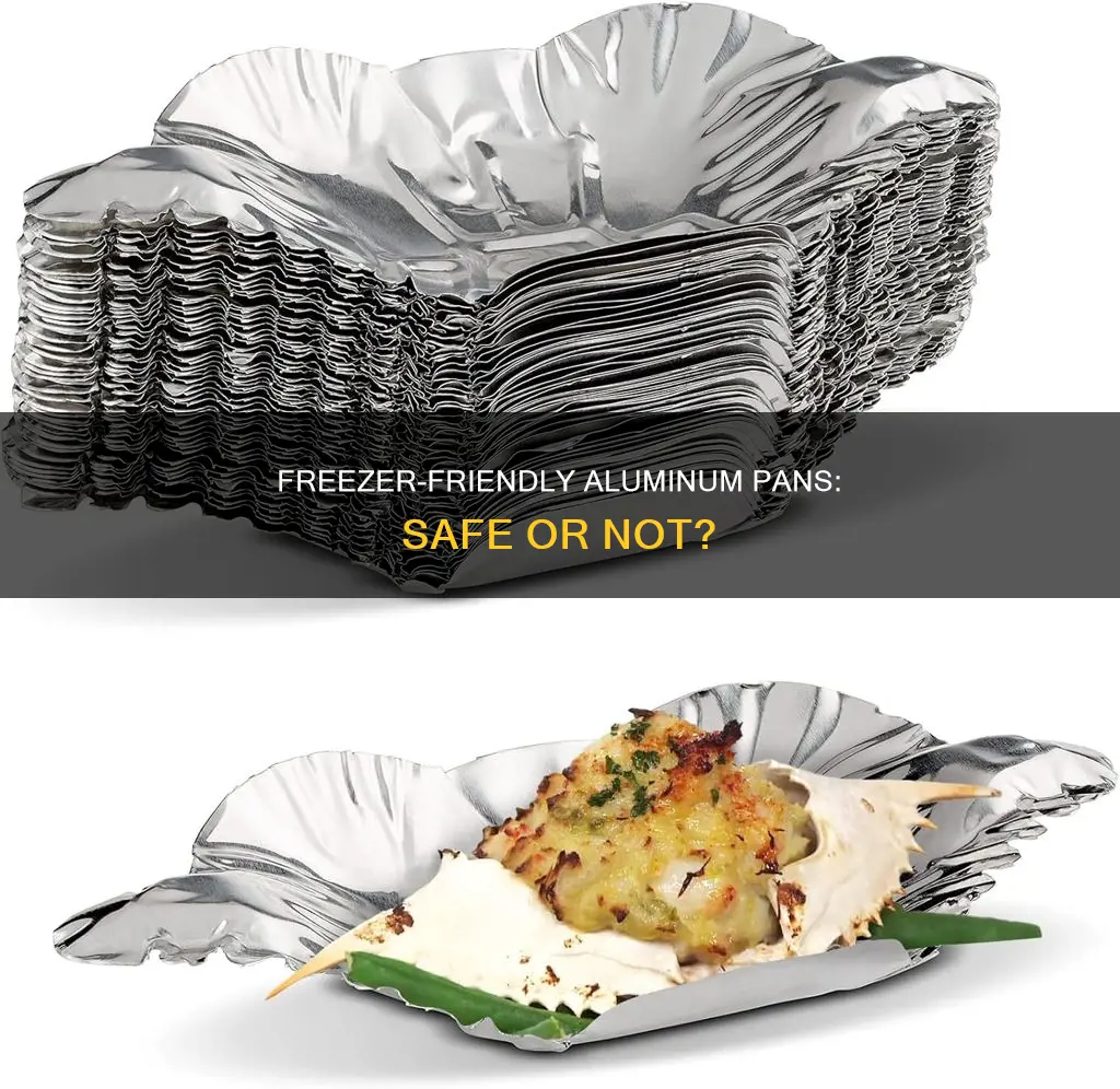 can aluminum pans go in the freezer
