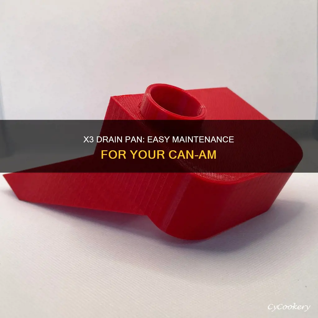 can am x3 drain pan