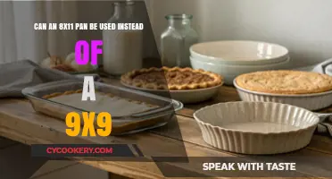 Substituting Pan Sizes: Can an 8x11 Replace a 9x9?